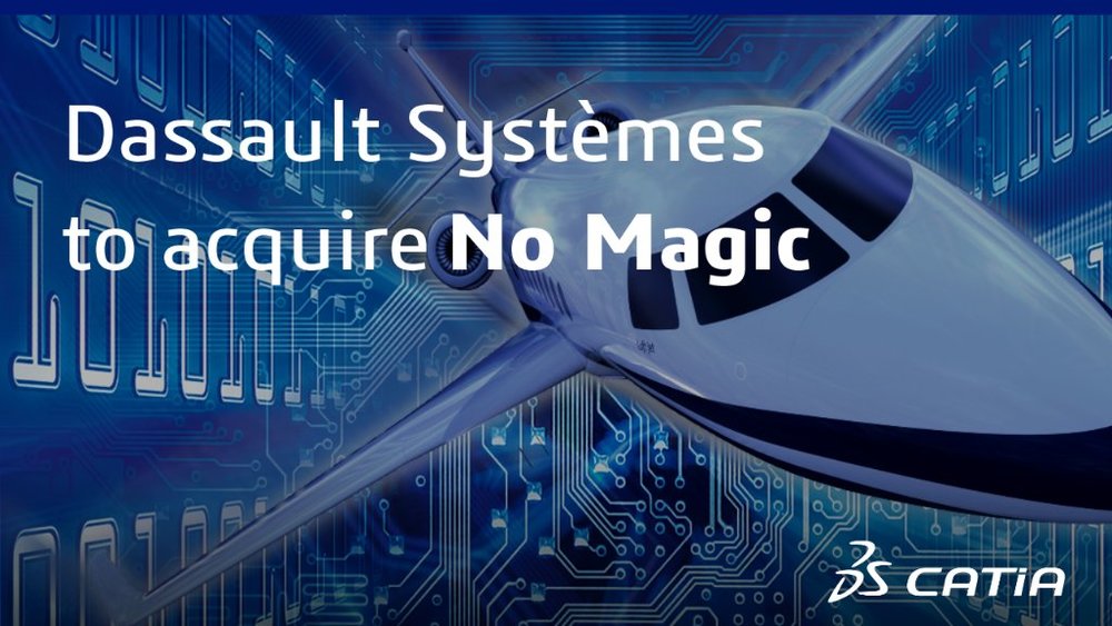 Finalisation de l’acquisition de No Magic. Dassault Systèmes renforce sa présence dans l’ingénierie systèmes afin de faciliter le développement de nouvelles expériences connectées